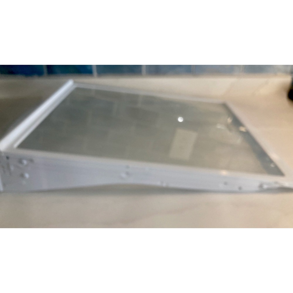 LG Refrigerator OEM Glass‎ Shelf Replacement Part #MHL640315 Left EUC!
